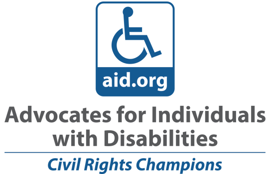 AID.org logo and civil rights champions